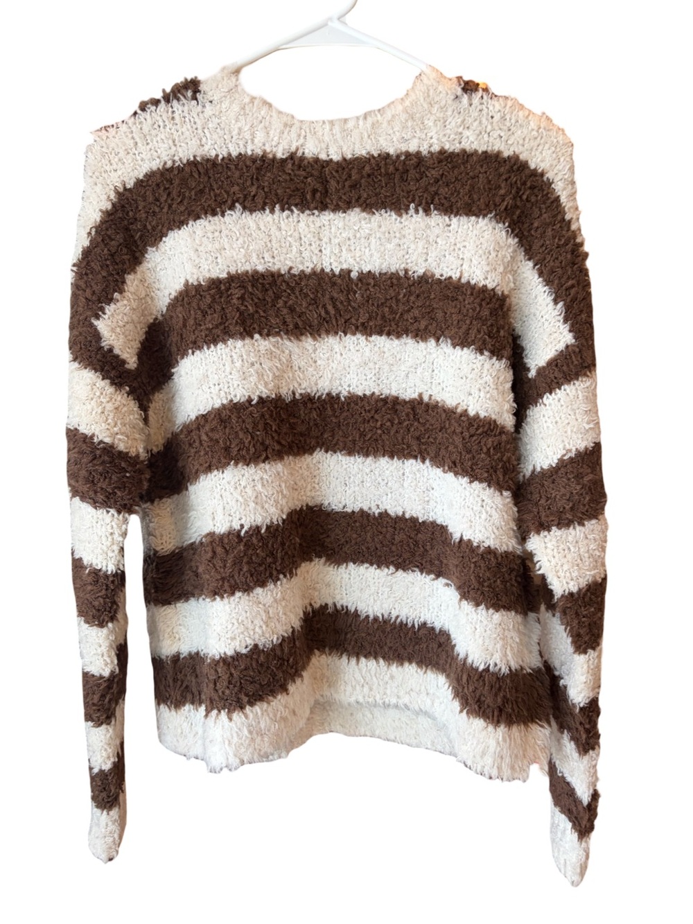 Kule NWT Sven Wool Sweater Brown Stripe Size S